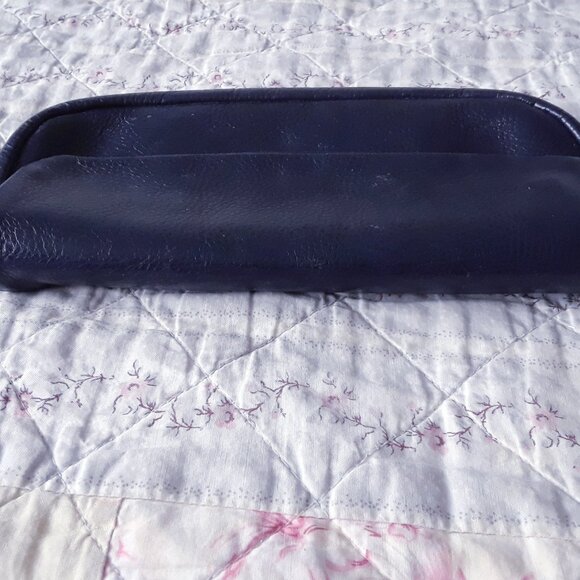 Vintage Leather Pouch Pochette Artisan Handmade - Picture 5 of 11